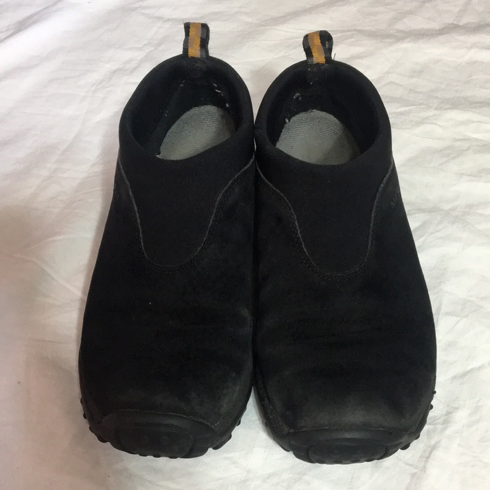 Women’s Black Merrell slipons